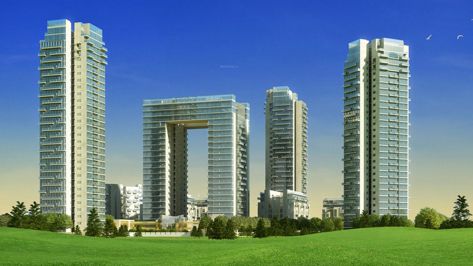 IREO Grand Arch project view
