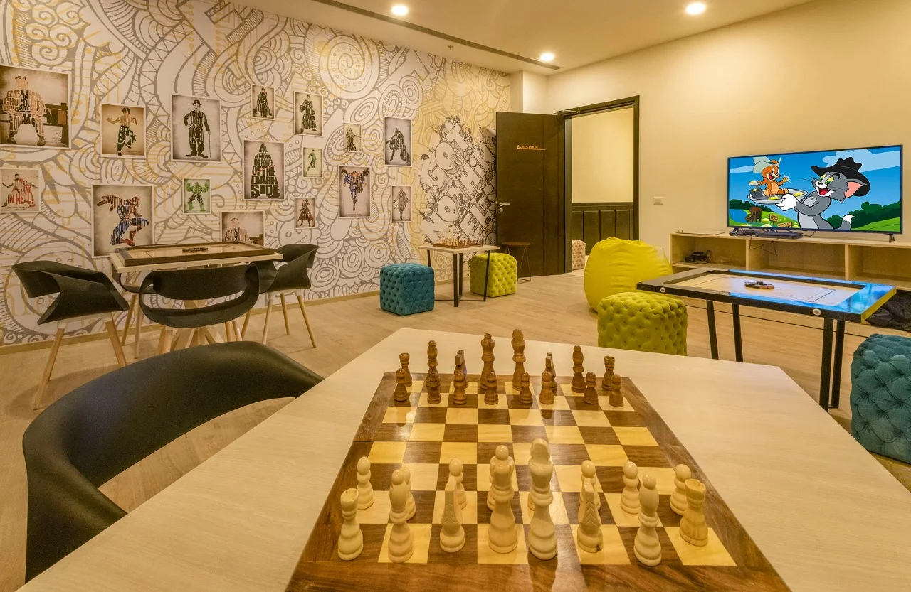 Mahindra Luminare clubhouse